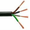 Environmentally Friendly PVC Insulated 300/300V H03VV-F Stranded Copper Electrical Wire