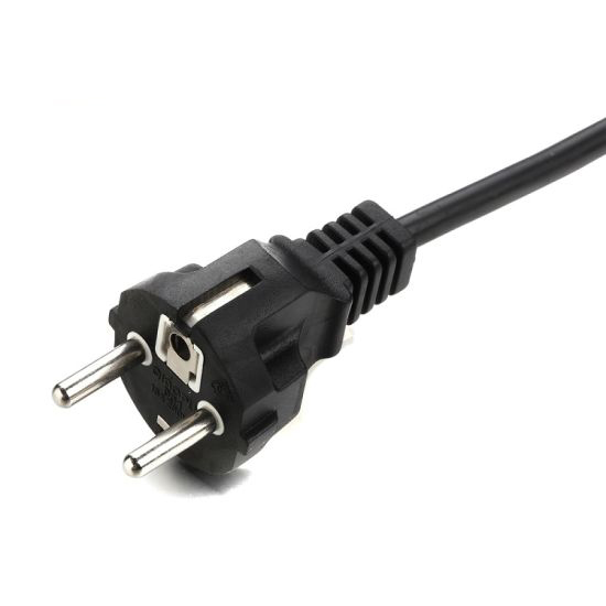 European 3 Pins AC Power Cord Straight Angle with C13 Connector